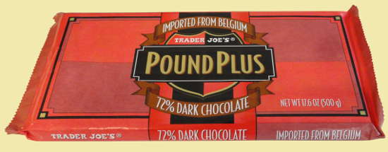 thumbnail image 2 of Trader Joe's Pound Plus Belgium 72% Dark Chocolate Bars – 2 Pack, 17.6 Oz Each, Exp 01/2027 2 of 6